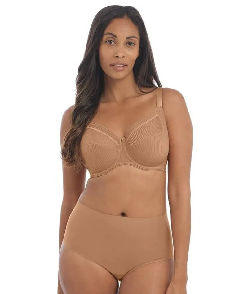 Fantasie Fusion Underwired Full Cup Side Support Bra - Cinnamon