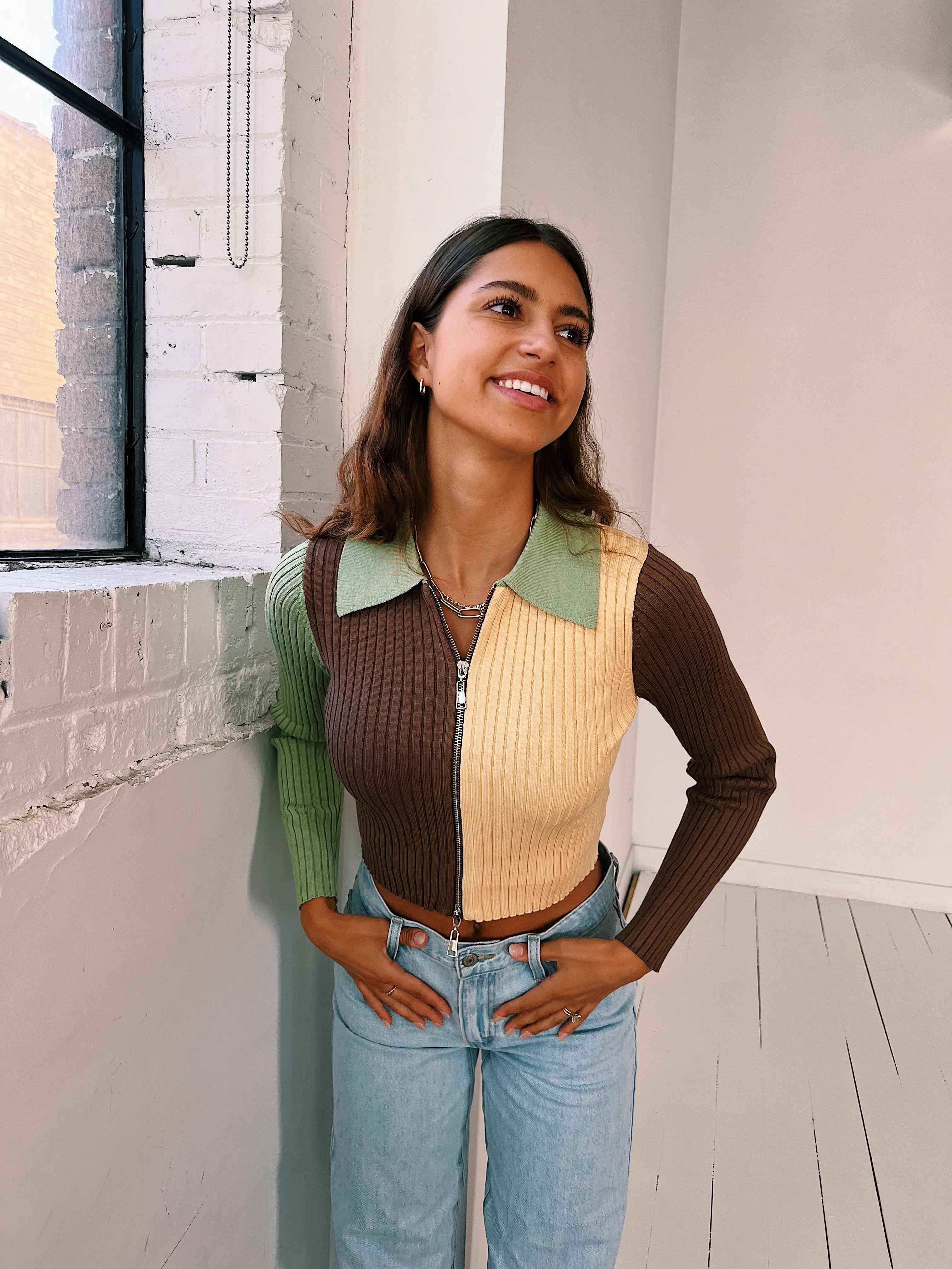 Fashion Icon Ribbed Top