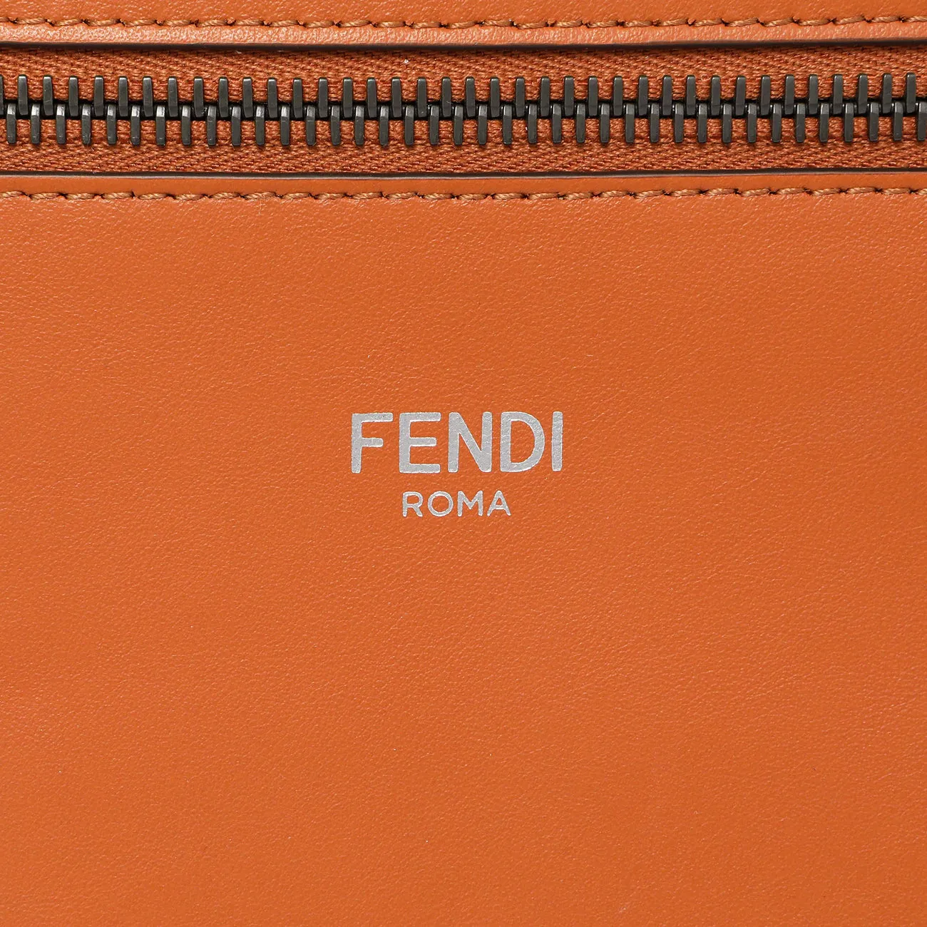 Fendi Grey Cuoio Romano Vitello Cover Monochrome Medium Peekaboo ISeeU Satchel