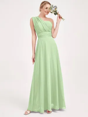 [Final Sale] Light Green Convertible Chiffon Bridesmaid Dress