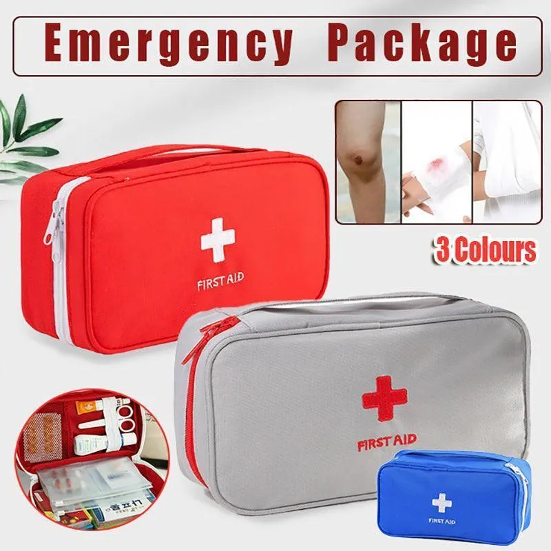 First Aid Bag 1PC 3Colours 23x7.5x13cm