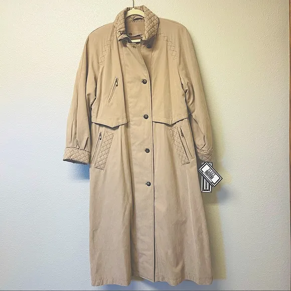 Fleet Street Vintage Rain Trench Coat