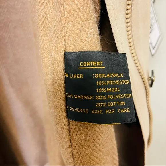 Fleet Street Vintage Rain Trench Coat