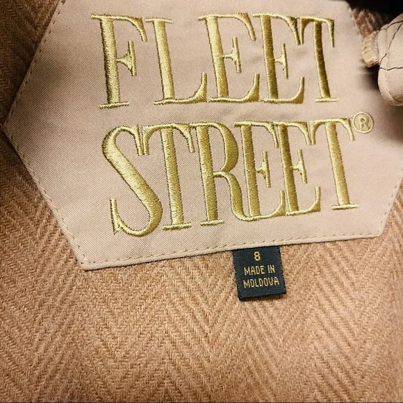 Fleet Street Vintage Rain Trench Coat