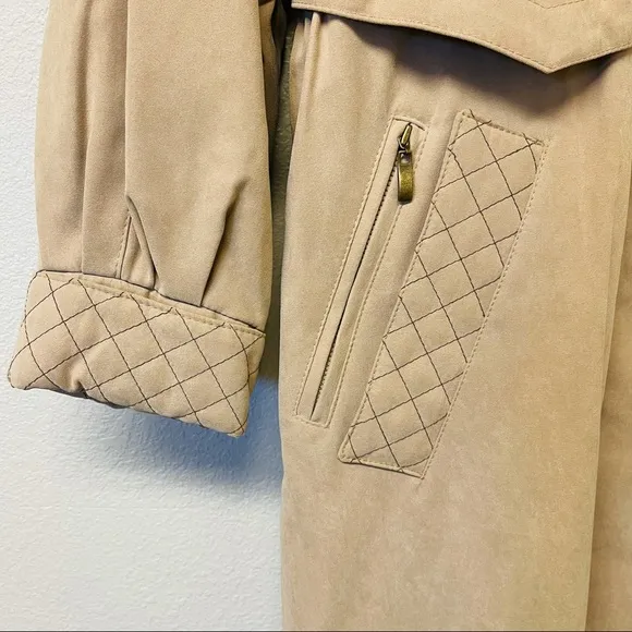 Fleet Street Vintage Rain Trench Coat