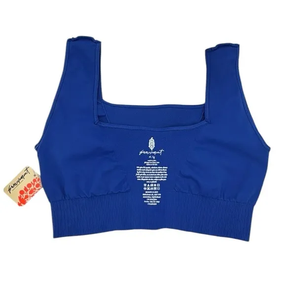 FP Movement by Free People Good Karma Square Neck Sports Bra Size XL