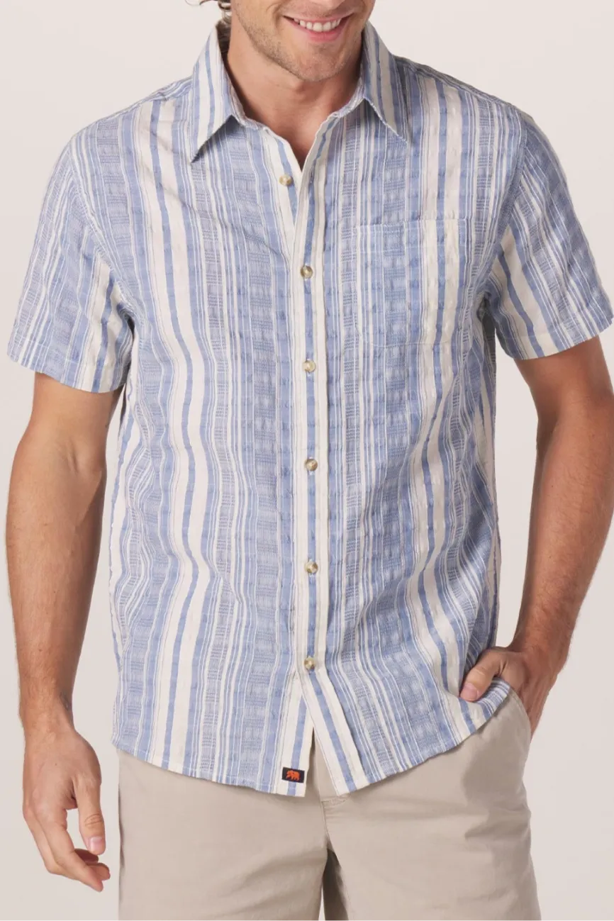 Freshwater Short Sleeve Button Up