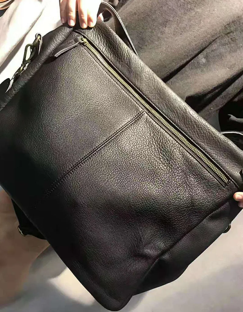 Full Grain Leather Shoulder Bag Women Leather Handbag Large Leather Crossbody Bag