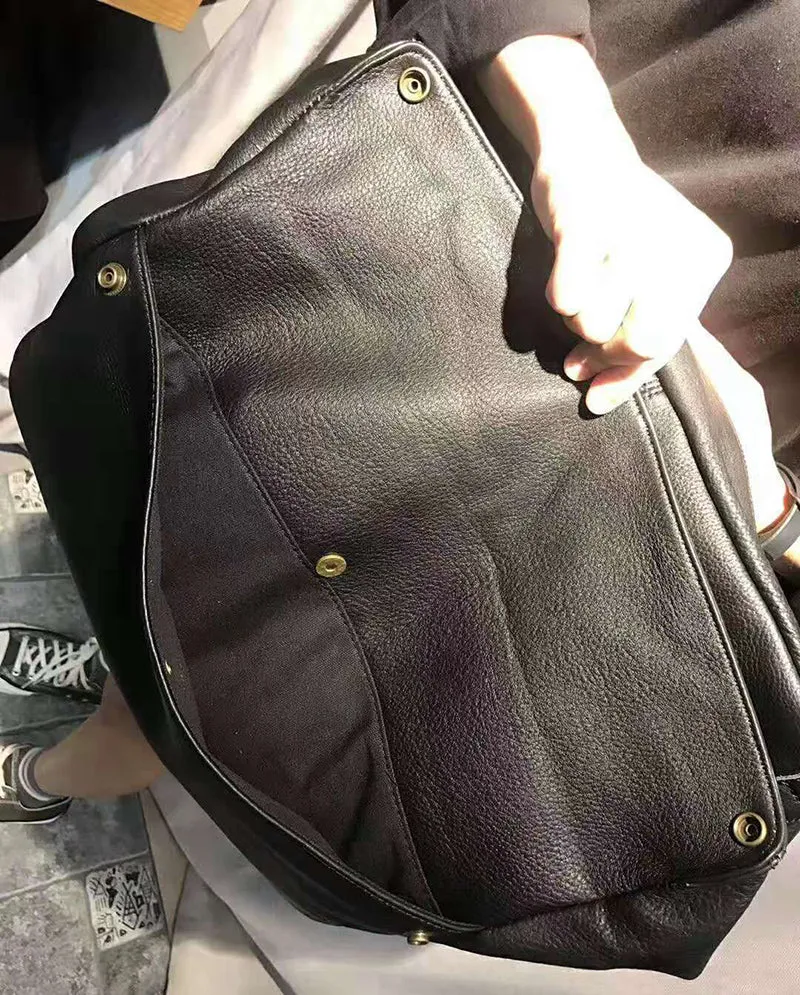 Full Grain Leather Shoulder Bag Women Leather Handbag Large Leather Crossbody Bag