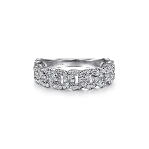 Gabriel & Co. Stackable Curb Link Diamond Ring