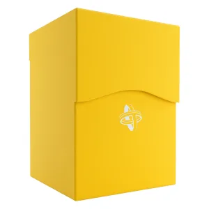 Gamegenic Deck Holder 100  Yellow Deck Box