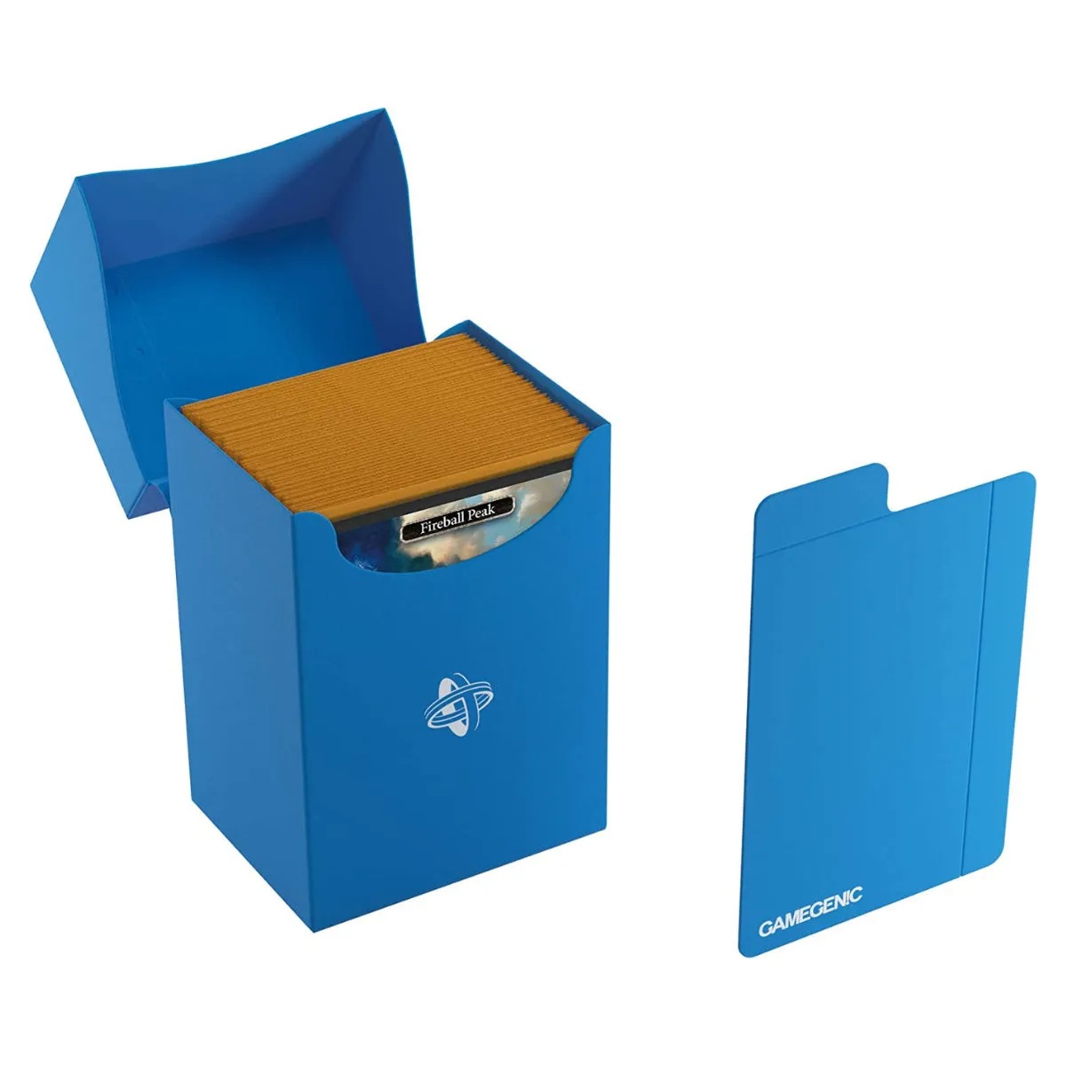 Gamegenic Deck Holder 80  Blue Deck Box