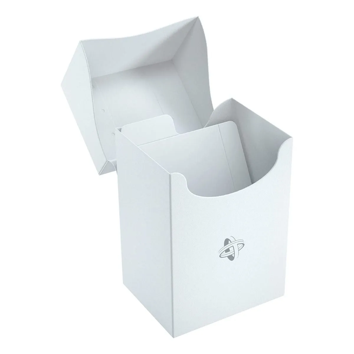 Gamegenic Deck Holder Holds 80 Sleeves Deck Box White