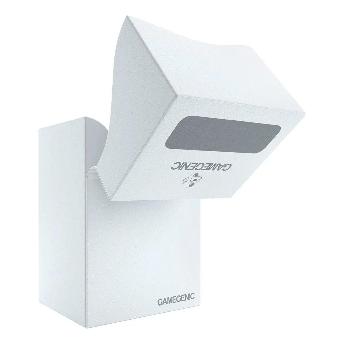Gamegenic Deck Holder Holds 80 Sleeves Deck Box White