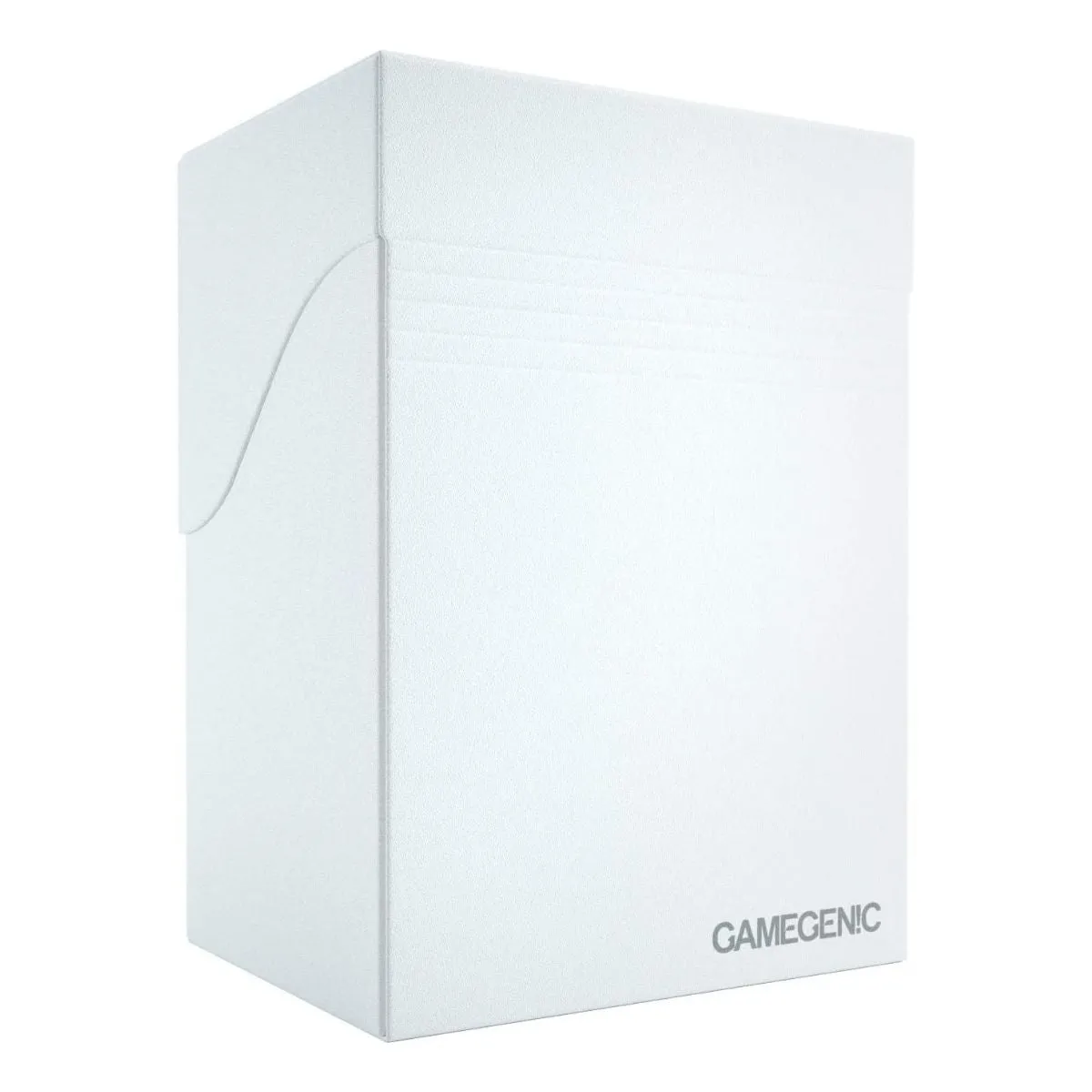 Gamegenic Deck Holder Holds 80 Sleeves Deck Box White