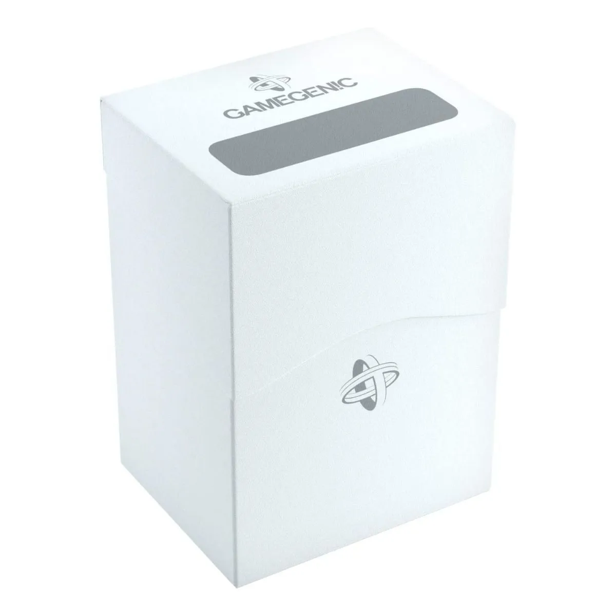 Gamegenic Deck Holder Holds 80 Sleeves Deck Box White