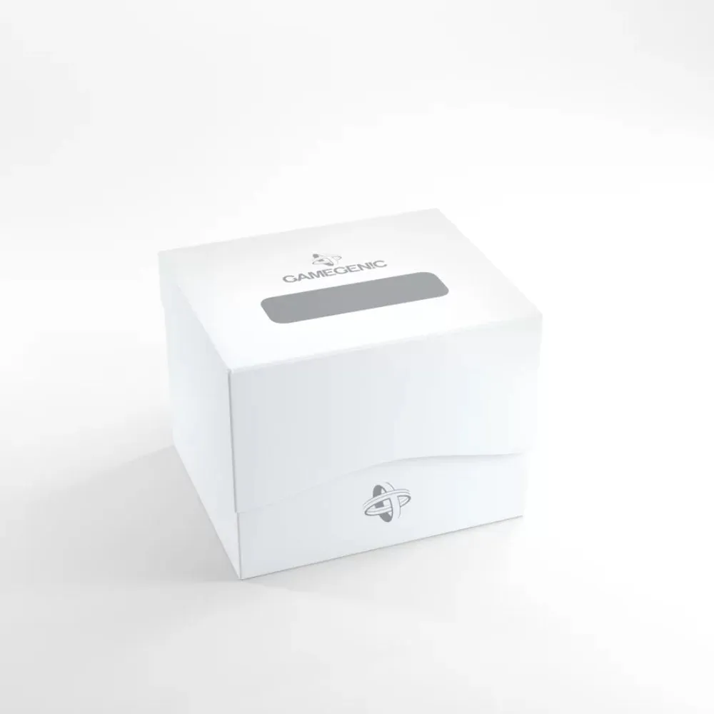 GameGenic - Side Holder Deck Box 100  (White)