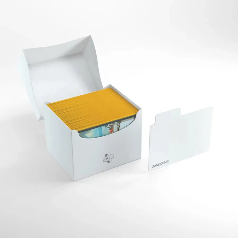 GameGenic - Side Holder Deck Box 100  (White)