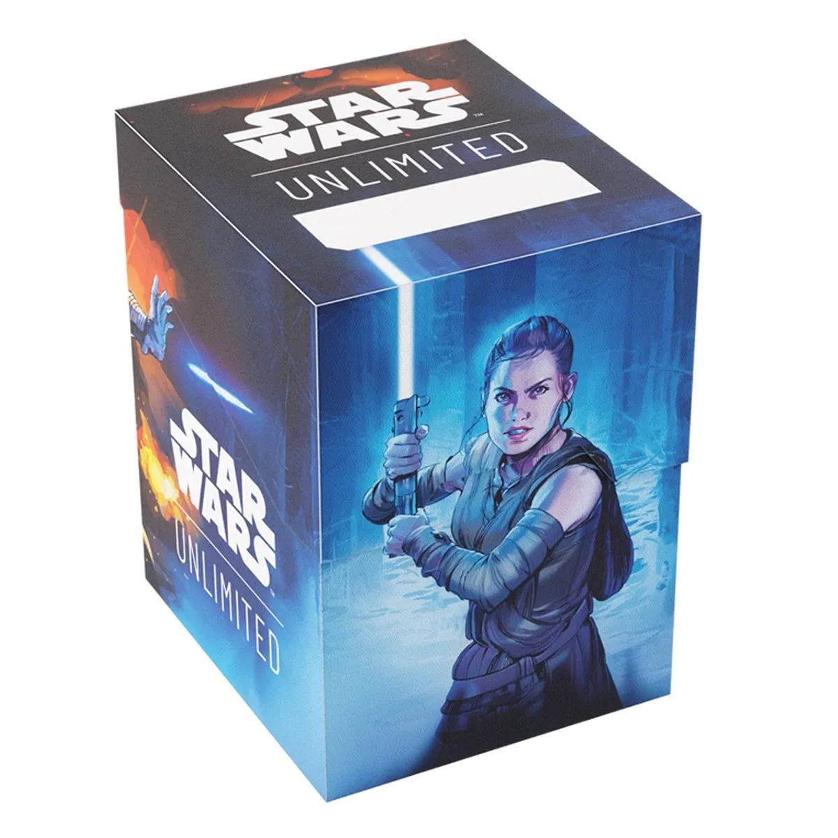 Gamegenic Star Wars Unlimited Soft Crate Deck Box - Rey/Kylo Ren