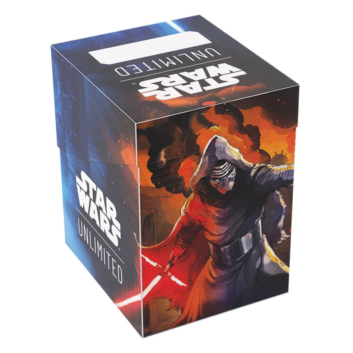 Gamegenic Star Wars Unlimited Soft Crate Deck Box - Rey/Kylo Ren