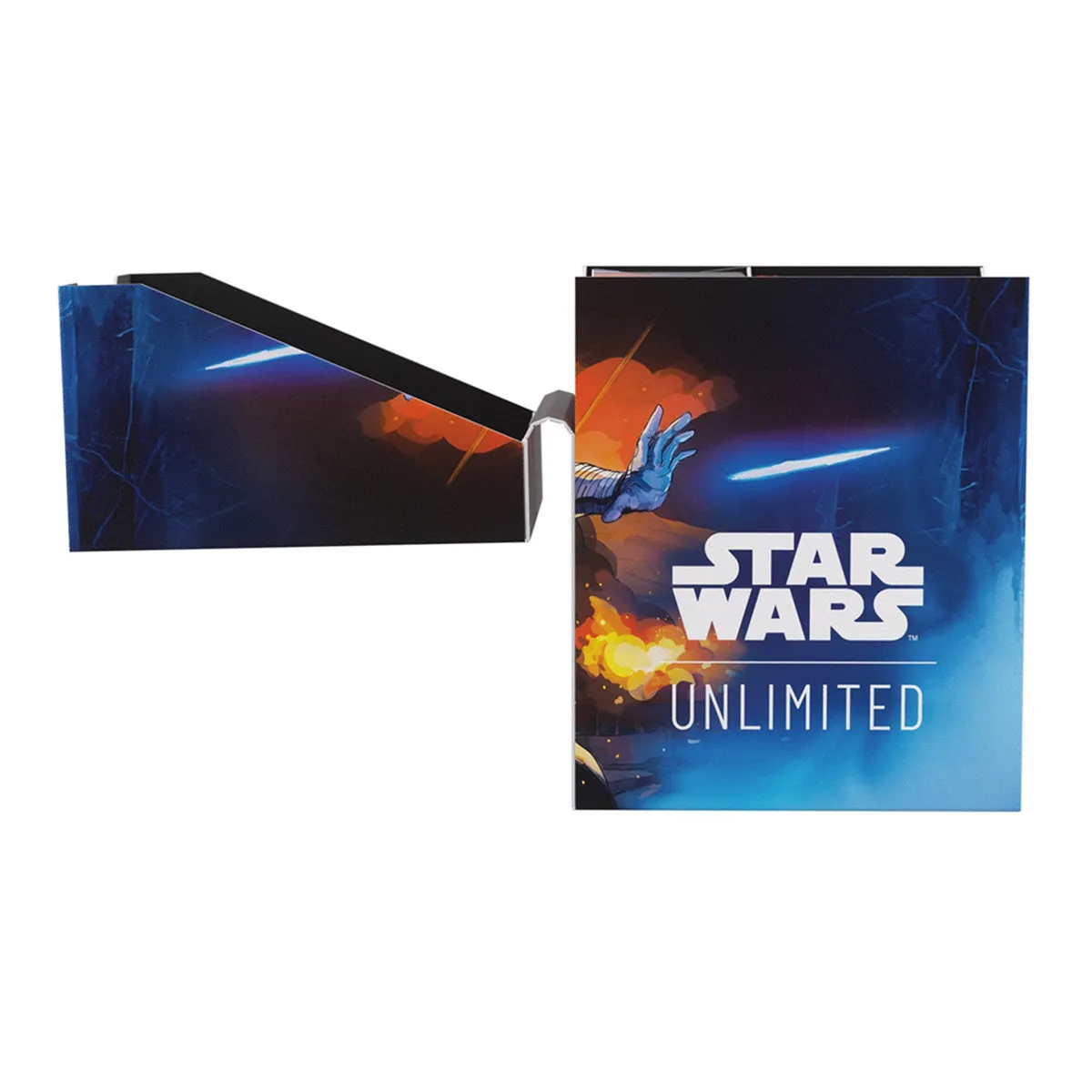 Gamegenic Star Wars Unlimited Soft Crate Deck Box - Rey/Kylo Ren