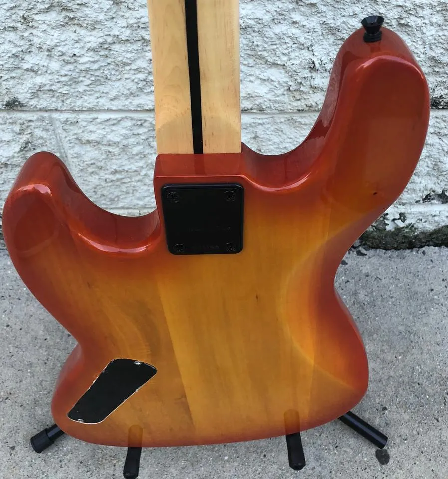 GAMMA [SOLD] Custom J18-09, Beta Model, Quilted Tangerine