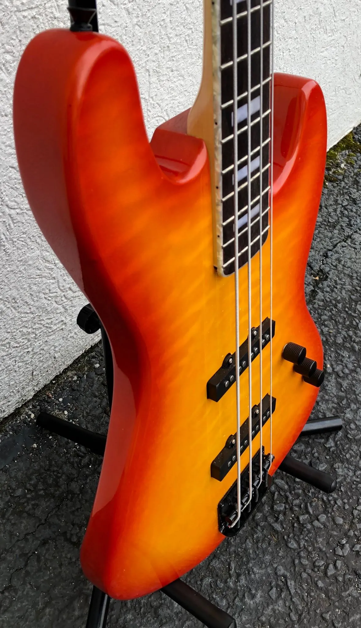 GAMMA [SOLD] Custom J19-04, Beta Model, Quilted Kona Orange
