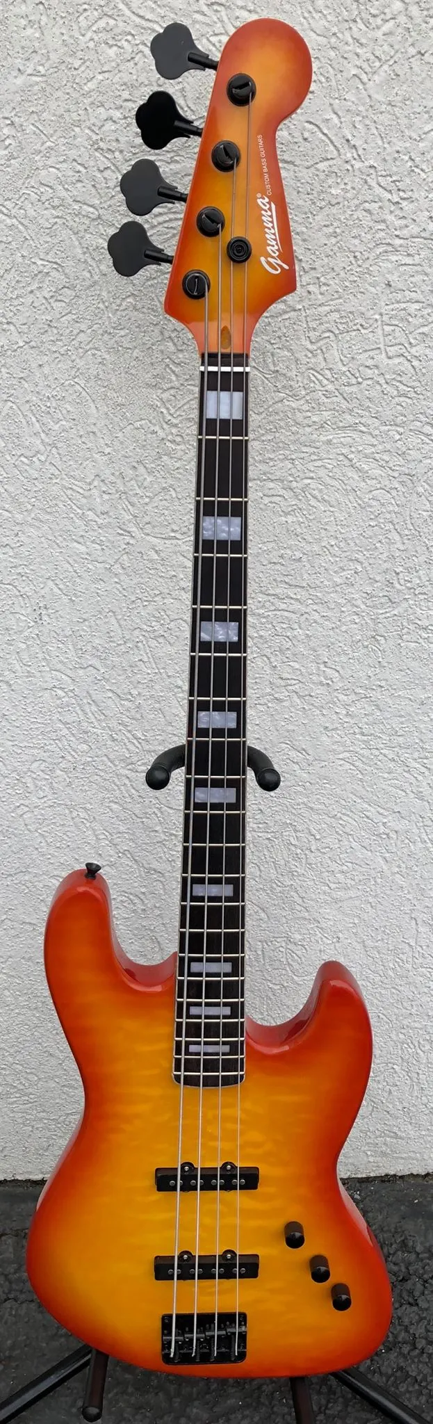 GAMMA [SOLD] Custom J19-04, Beta Model, Quilted Kona Orange