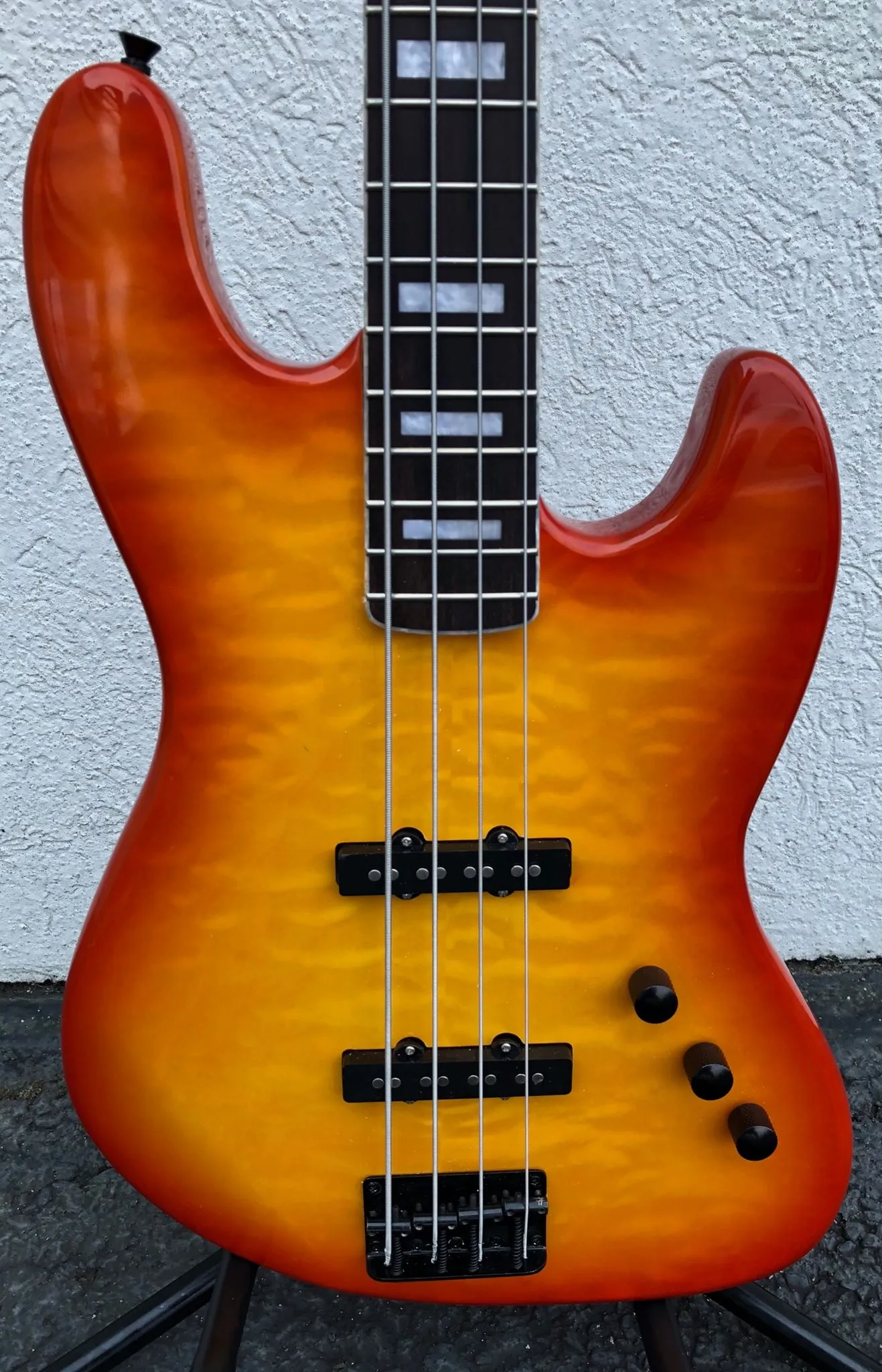 GAMMA [SOLD] Custom J19-04, Beta Model, Quilted Kona Orange