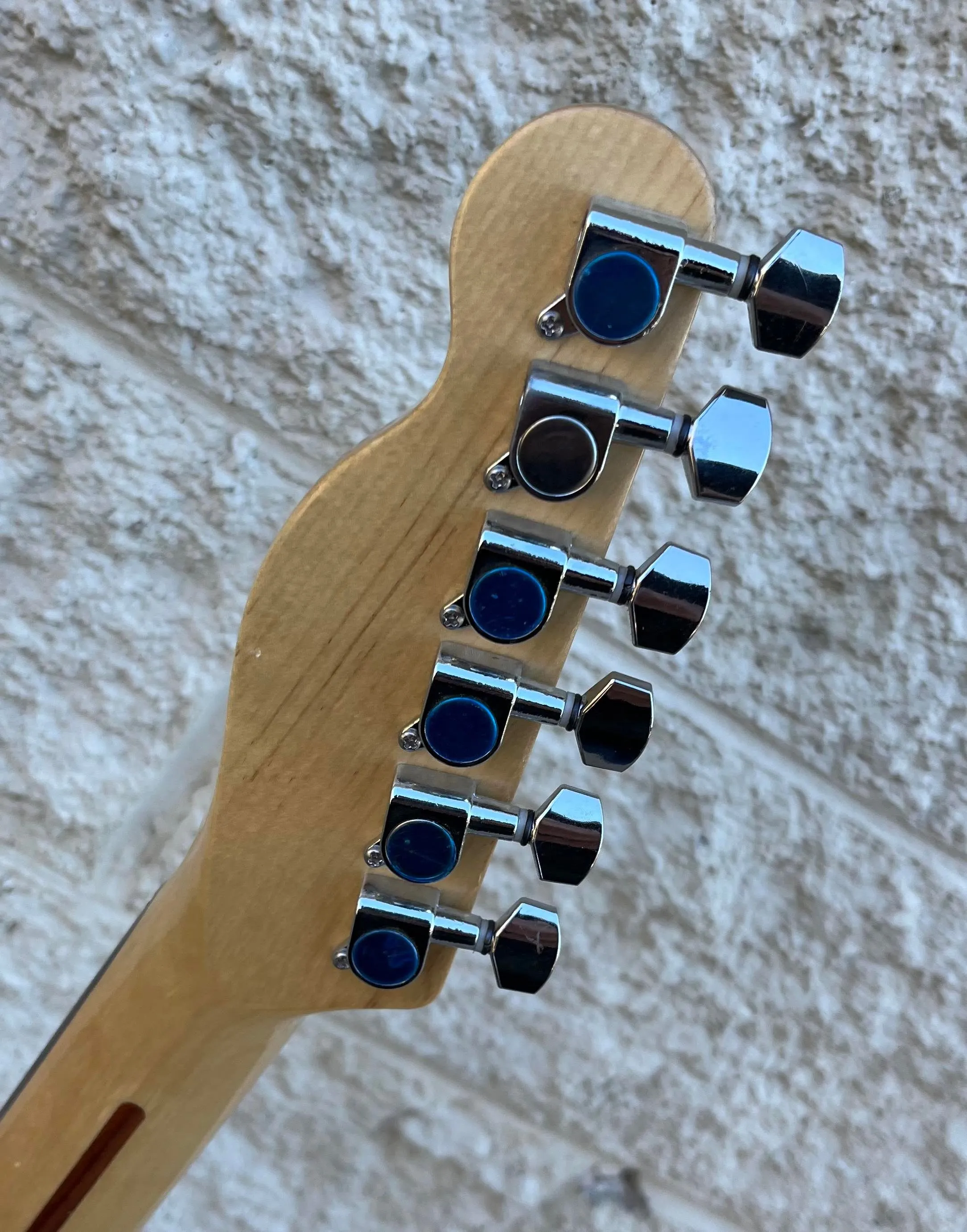 GAMMA [SOLD] Custom TG22-01, Delta Star Model Guitar, Quilted Flame Gamma Green