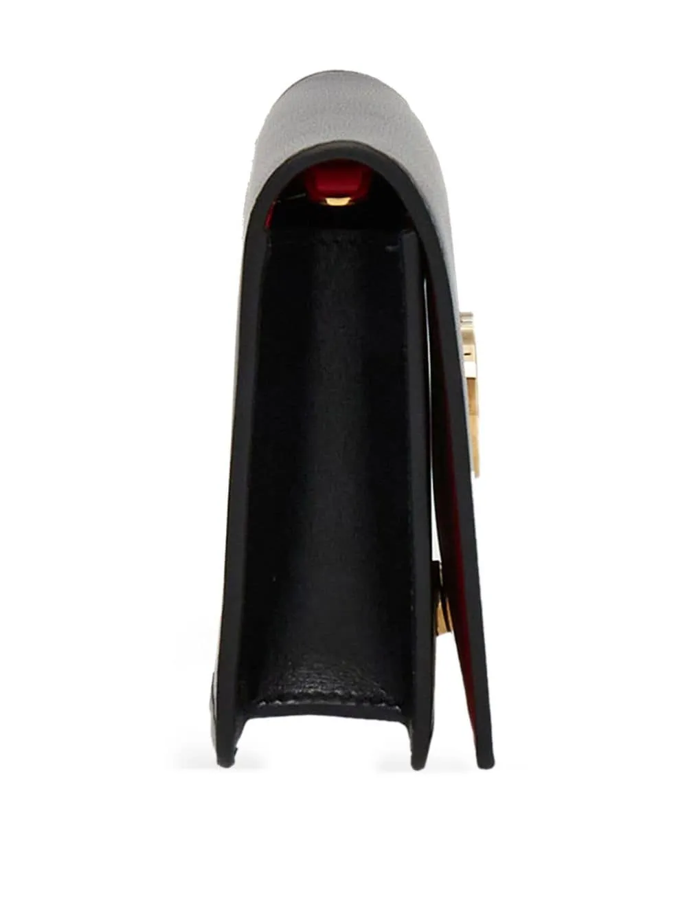 Gancini leather mini bag