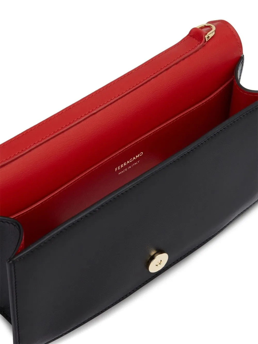 Gancini leather mini bag