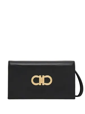 Gancini leather mini bag