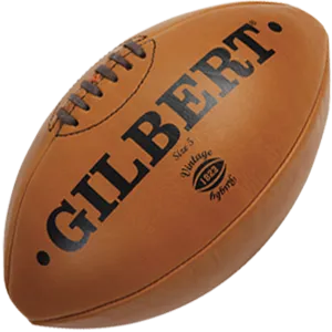 Gilbert Leather Vintage Rugby Ball