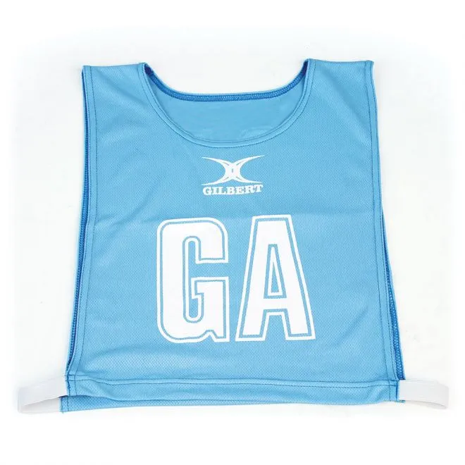 Gilbert Netball Bibs Sky