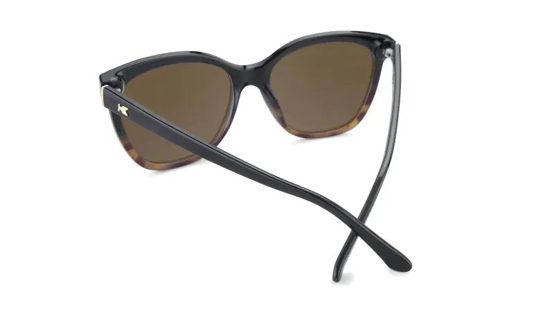 Glossy Black & Tortoise Shell Fade / Amber Paso Robles Sunglasses