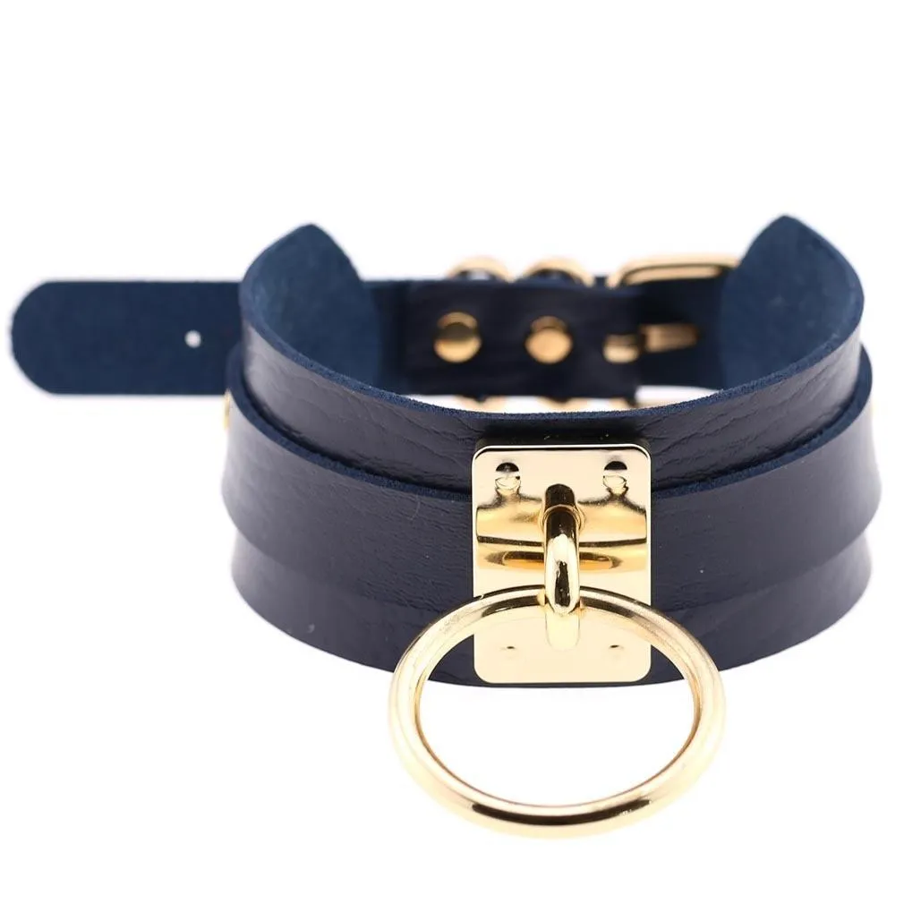 Gothic Chokers Necklace PU Leather