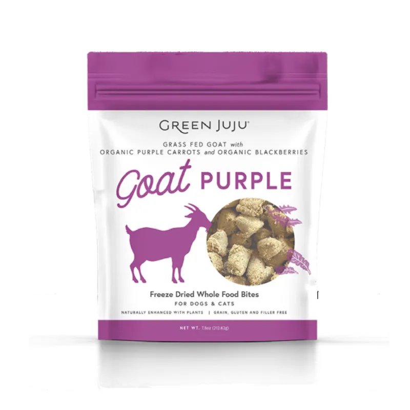 Green Juju - Freeze Dried - Whole Food Bites - Goat Purple