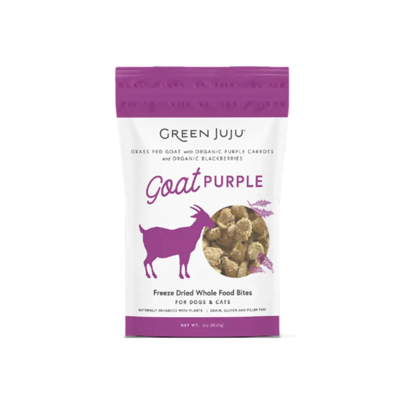 Green Juju - Freeze Dried - Whole Food Bites - Goat Purple