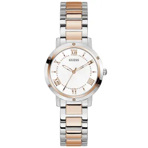 Guess Dawn Silver & Rose Gold Watch