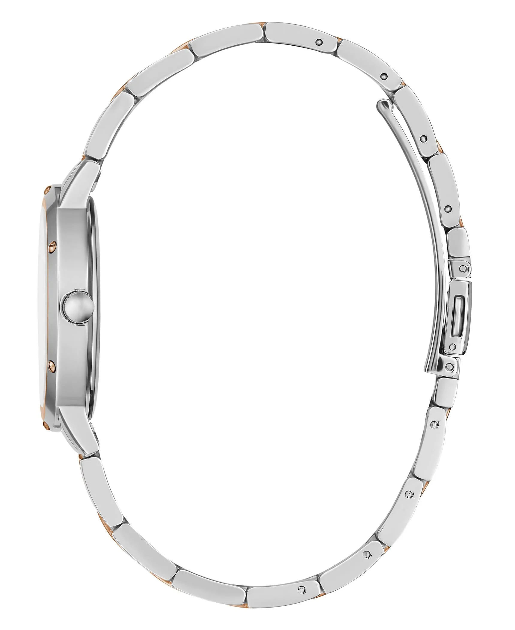 Guess Dawn Silver & Rose Gold Watch