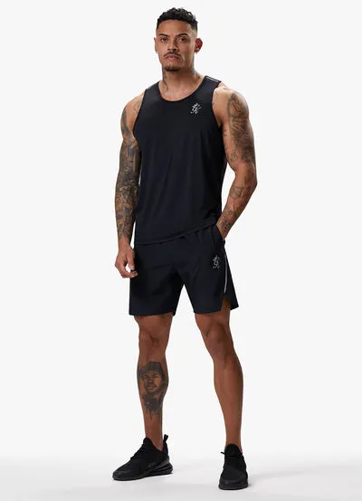 Gym King Flex Vest Black/Silver