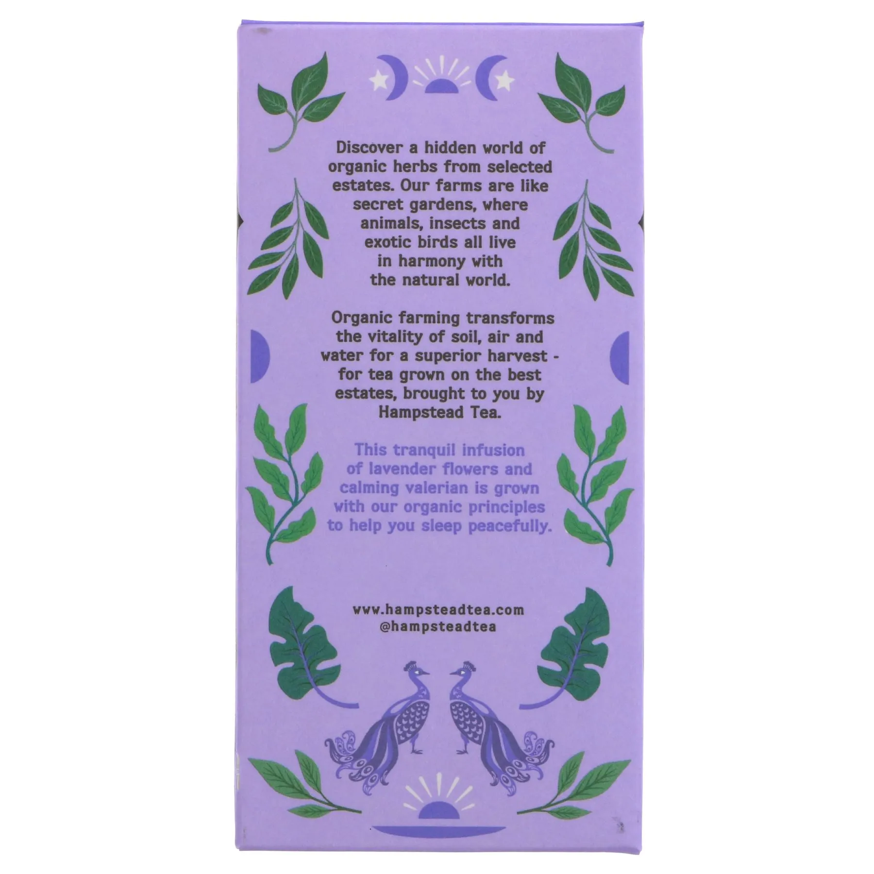 Hampstead Tea | Lavender Valerian - Meditate your spirit | 20 bags