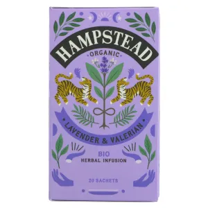 Hampstead Tea | Lavender Valerian - Meditate your spirit | 20 bags
