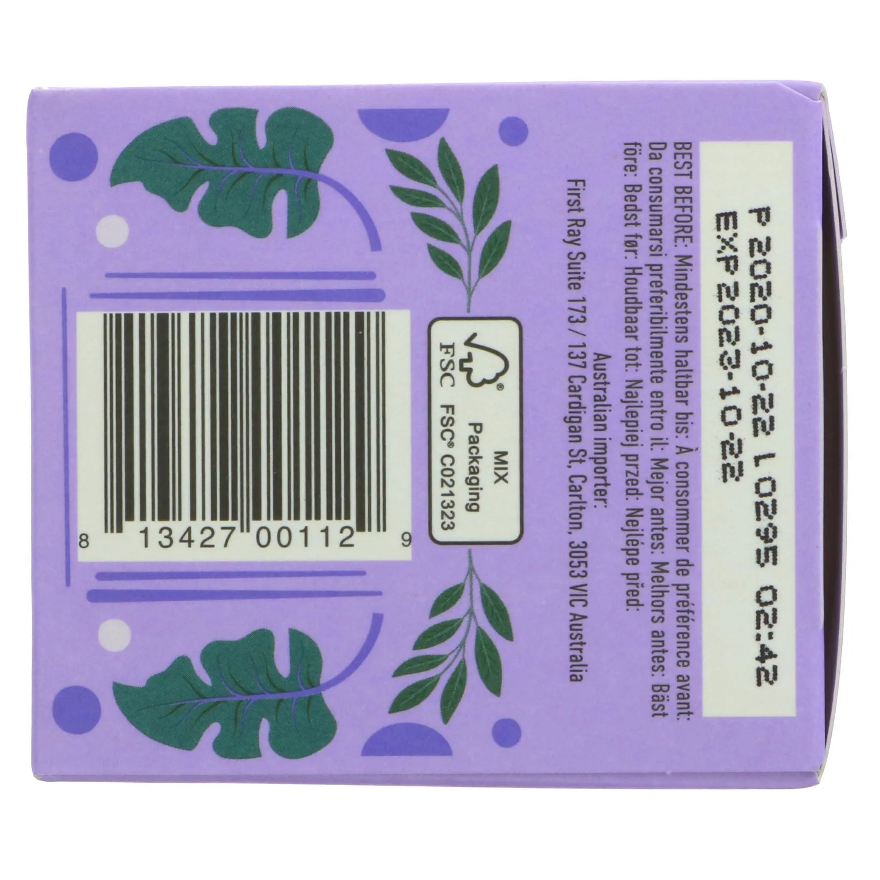 Hampstead Tea | Lavender Valerian - Meditate your spirit | 20 bags