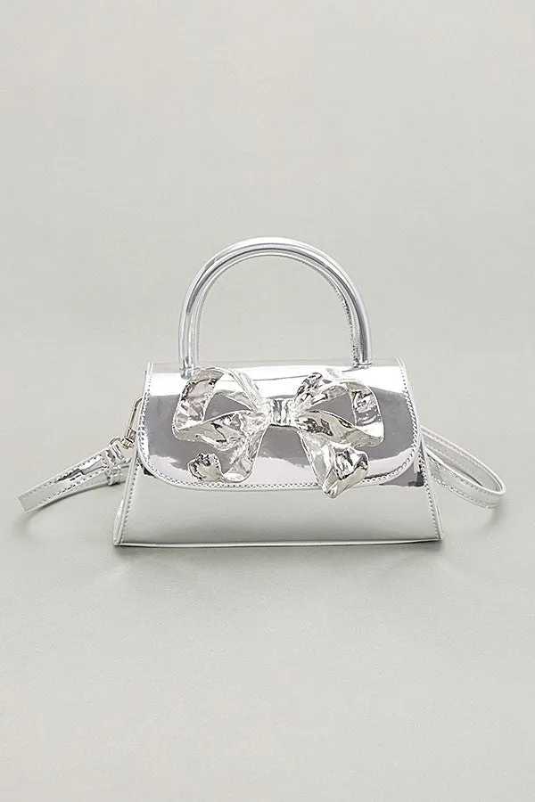 Handle Bag with Bow