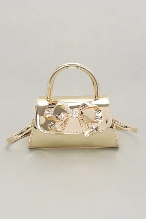 Handle Bag with Bow
