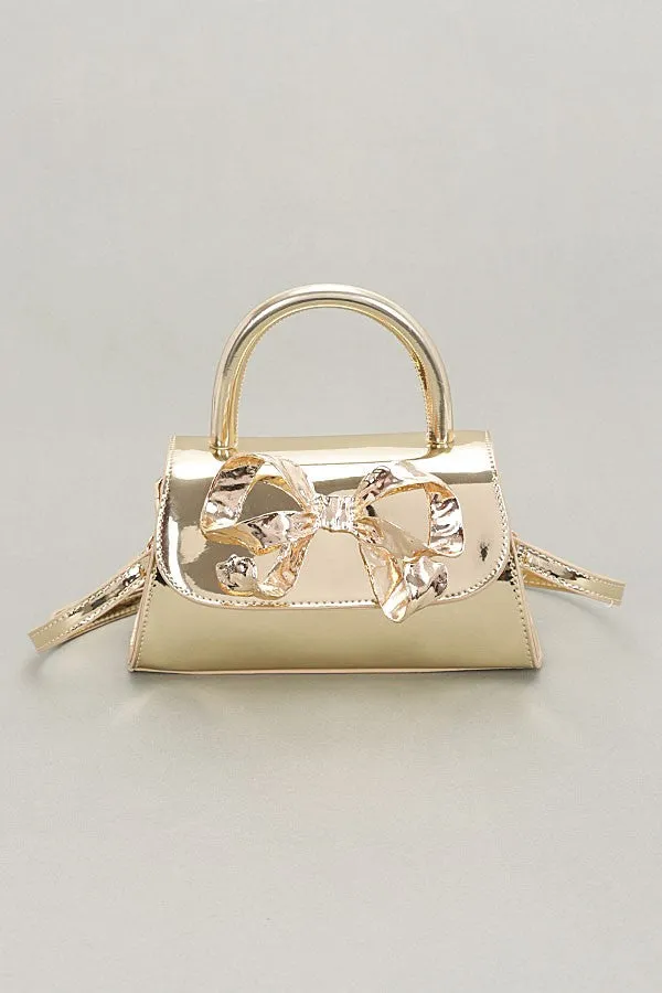 Handle Bag with Bow