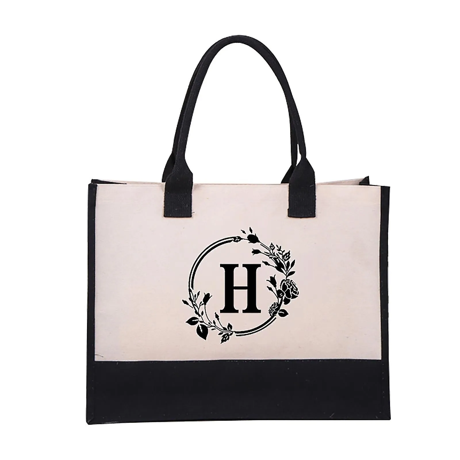 Harper | Letter Personalized Tote Bag