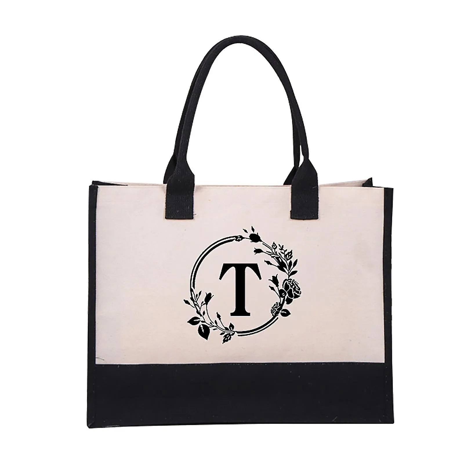 Harper | Letter Personalized Tote Bag